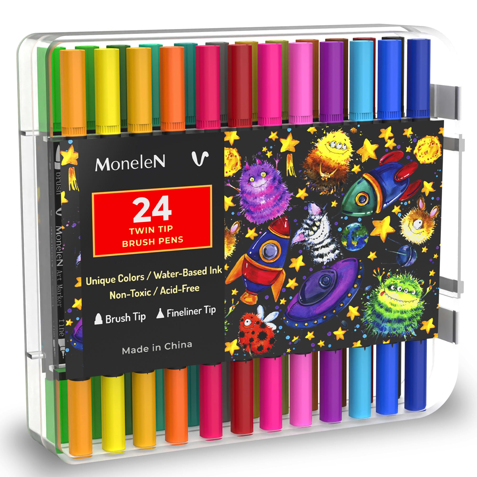 Good quality 10pcs non-toxicn scented water color pens set for kids drawing  - Sellersunion Online